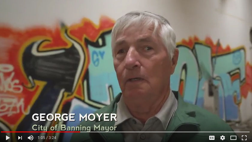 Banning Mayor George Moyer